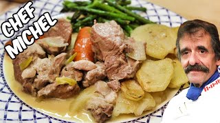 Blanquette de veau avec pommes boulangère [upl. by Kiraa987]