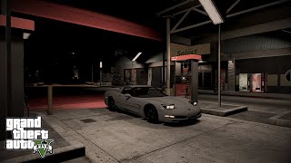 GTA 5  Corvette C5 Z06 Review  TurbFix [upl. by Negaet]