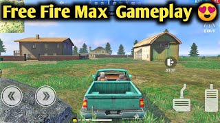 Free Fire MAX Gameplay  New Graphics New Gun Sound Updated Vehicle and Many More [upl. by Bernarr]