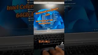 Notebook EXO Smart E19 14quot HD SSD 64Gb 4Gb RAM Win11 190mil [upl. by Gayla]