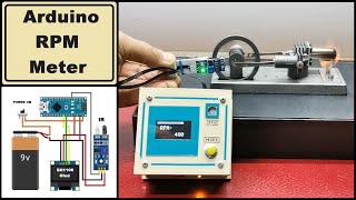 Arduino Tachometer RPM meter with IR sensor module [upl. by Mali]