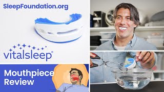 VitalSleep Mouthpiece Review  A LowProfile AntiSnoring Mouthpiece [upl. by Amoreta82]