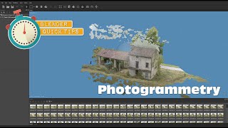 Photogrammetry with Blender and Meshroom [upl. by Haimerej]