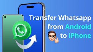 FAST How to TRANSFER WhatsApp from Android to iPhone in 5 MINUTES FLAT [upl. by Webb131]