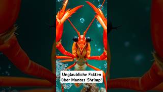 Unglaubliche Fakten über MantasShrimp tiere shorts facts fakten newvideo wildlife wissen [upl. by Atekehs]