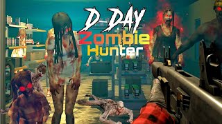 DDay Zombie Hunter game playing [upl. by Yelrehs]