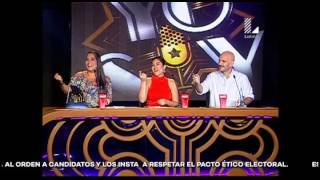 Katia Palma arrancó más de una carcajada con su imitación de mexicana [upl. by Vezza]