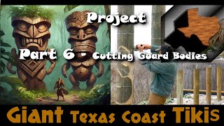 Carving Giant Tikis  Part 6 [upl. by Llenwad290]