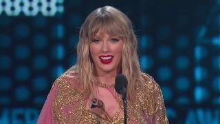 Taylor Swift wins the Artist of the Decade Award I AMAs 2019 [upl. by Odnamla282]