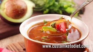 Keto Chicken Taco Soup [upl. by Anaerb]