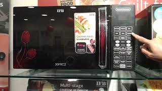 IFB Microwave oven 30FRC2 Demo in Tamil [upl. by Alodi753]