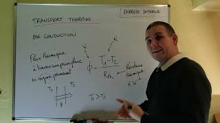 TSTI2D Comment calculer le flux thermique Température résistance thermique physique chimie cours36 [upl. by Cl129]