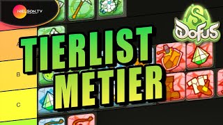 Les MEILLEURS MÉTIERS pour DOFUS Unity tierlist [upl. by Bibbye976]