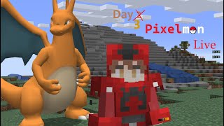 Pixelmon Live Day 3 Part 2 Minecraft Java [upl. by Murrell]