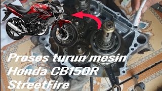 Turun mesin Honda CB150R [upl. by Gensler]