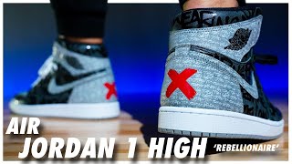 Air Jordan 1 High Rebellionaire [upl. by Friedland562]