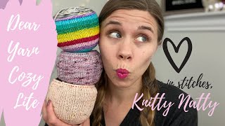 Yarn Cozy Lite  Love Letter  Knitty Natty [upl. by Ragland]