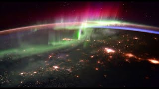 FRIDAY FUN  AURORA NORTHERN LIGHTS FROM THE SPACE STATION  NASA PICTURES HERE [upl. by Etnoed488]