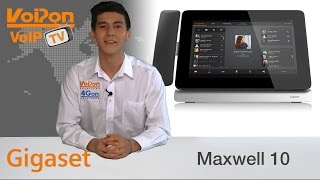 Gigaset Maxwell 10 VoIP Phone Video Review  Unboxing [upl. by Nanoc]