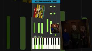 Arconia Elevator Theme PIANO TUTORIAL  Only Murders onlymurdersinthebuilding onlymurderspiano [upl. by Odlauso]