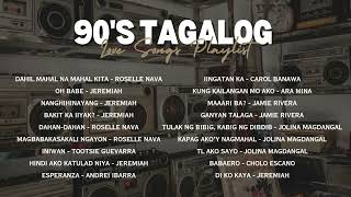 90’s Tagalog Love Songs  NonStop Playlist [upl. by Briggs961]