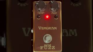 Vemuram Myriad FUZZ guitar jc120 guitarist fuzz pedal [upl. by Irpac]