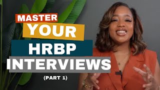 HRBP Interview Guide Important Questions and How To Answer Them Part 1 [upl. by Bolling]