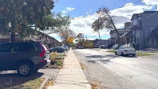 Toronto Walks Cedarvale Backstreets Shaw St and Liberty Village [upl. by Anny]