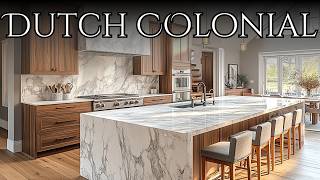 DREAMY Dutch Colonial Kitchen Designs to TRANSFORM Your Home in 2024 [upl. by Nadirehs]