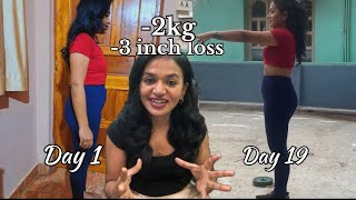 I did Chloe Ting’s 19Days Challenge Results Honest Review chloeting shredchallenge result [upl. by Howell279]