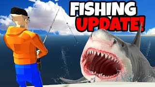 Can I Catch a MEGALODON in the NEW Fishing Update in Stormworks [upl. by Amoreta]