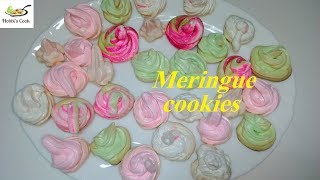 মেরাং কুকিজ তৈরির রেসিপি ll Meringue cookies recipe [upl. by Iznil]