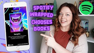 Spotify Wrapped Controls My TBR 🎵 Reading Vlog [upl. by Asirahc]