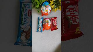 Kit Kat chocolate 🍫 Or kinder Joy Box Popsicle shorts youtubeshorts [upl. by Marston502]