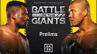 FRANCIS NGANNOU VS RENAN FERREIRA  BATTLE OF THE GIANTS EARLY CARD LIVESTREAM [upl. by Hobart]