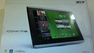 Acer Iconia Tab A500 Tablet Review [upl. by Cira]