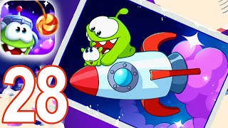 Cut the Rope Remastere‪d  SPACE  Gameplay Walkthrough Part 28 iOS [upl. by Bostow]