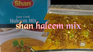 shan haleem mix recipe  tasty haleem recipe [upl. by Adidnere]