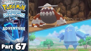 Pokémon Brilliant Diamond Part 67 A Video of Fire and Ice [upl. by Nnaxor582]