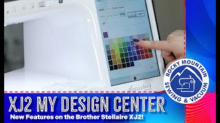 NEW My Design Center Features on the Brother Stellaire 2 [upl. by Esinet]