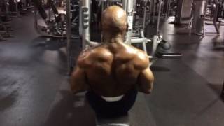 Building wide thick lats  Seated cable rows [upl. by Rehotsirk]