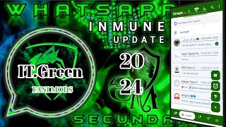 ITGREEN WHATSAPP INMUNE ACTUALIZADO 2024   supper imune antivirus whatsapp mods 2024 [upl. by Sprague]