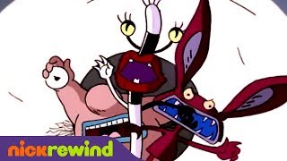 Ickis Krumm and Oblina go Concert Crashing  Aaahh Real Monsters  Nicktoons [upl. by Evol]