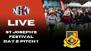 LIVE RUGBY ST JOSEPHS COLLEGE NATIONAL SCHOOLS RUGBY FESTIVAL 2022  PITCH 1 DAY 2 [upl. by Pier305]