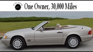 1996 Mercedes Benz 320SL R129 Roadster Convertible Great Condition 30K Miles [upl. by Einon]