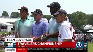 Travelers Championship celebrates fans [upl. by Alur]