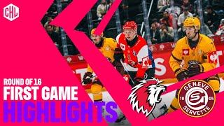 Highlights  Lausanne HC vs GenèveServette [upl. by Eniad955]