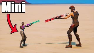 I asked a MINI RECON EXPERT to 1v1 me in Fortnite [upl. by Attekal]