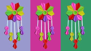 Easy and Beautiful Wall Hanging Ideas  Paper craft easy and beautiful  Hanging craft ideas easy [upl. by Ariad]