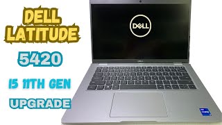 Dell Latitude 5420 opened upshowing hardwarememory upgrade [upl. by Anirrak]